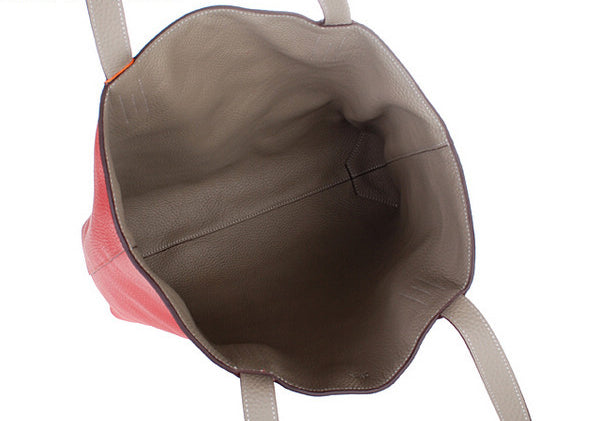 Luxury Hermes Shopping bag 509107 Ladies Grey