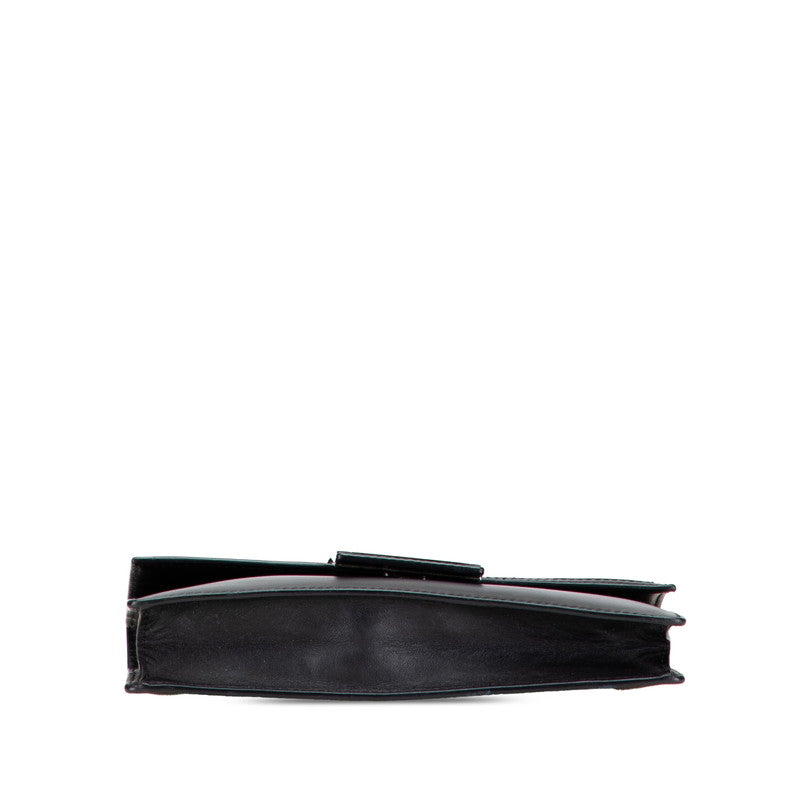 Fendi FF Logo Calf Shoulder Bag