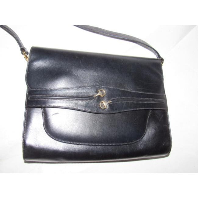 Gucci Envelope Leather Shoulder Bag