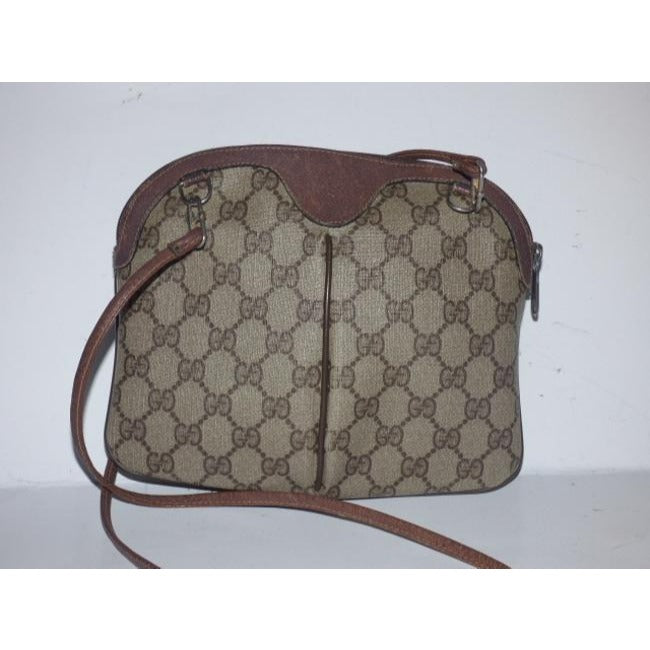Gucci Leather Canvas Crossbody