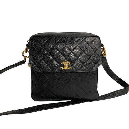 Chanel MatelassÃ© Caviar Leather Mini Shoulder Bag