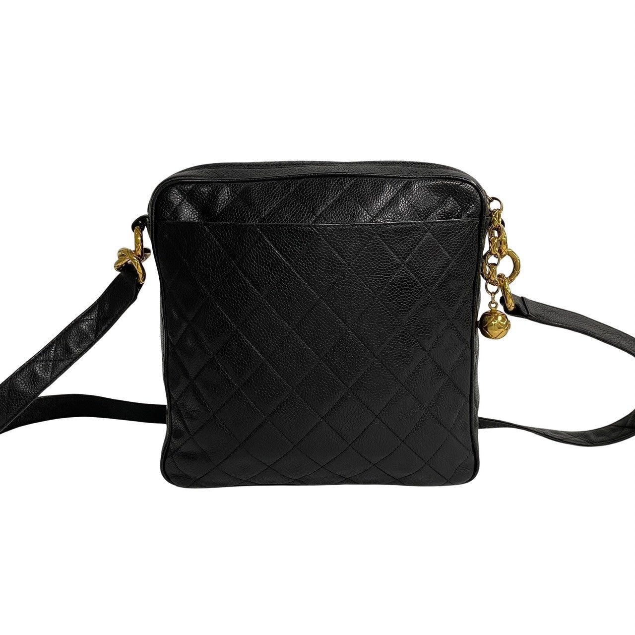 Chanel MatelassÃ© Caviar Leather Mini Shoulder Bag