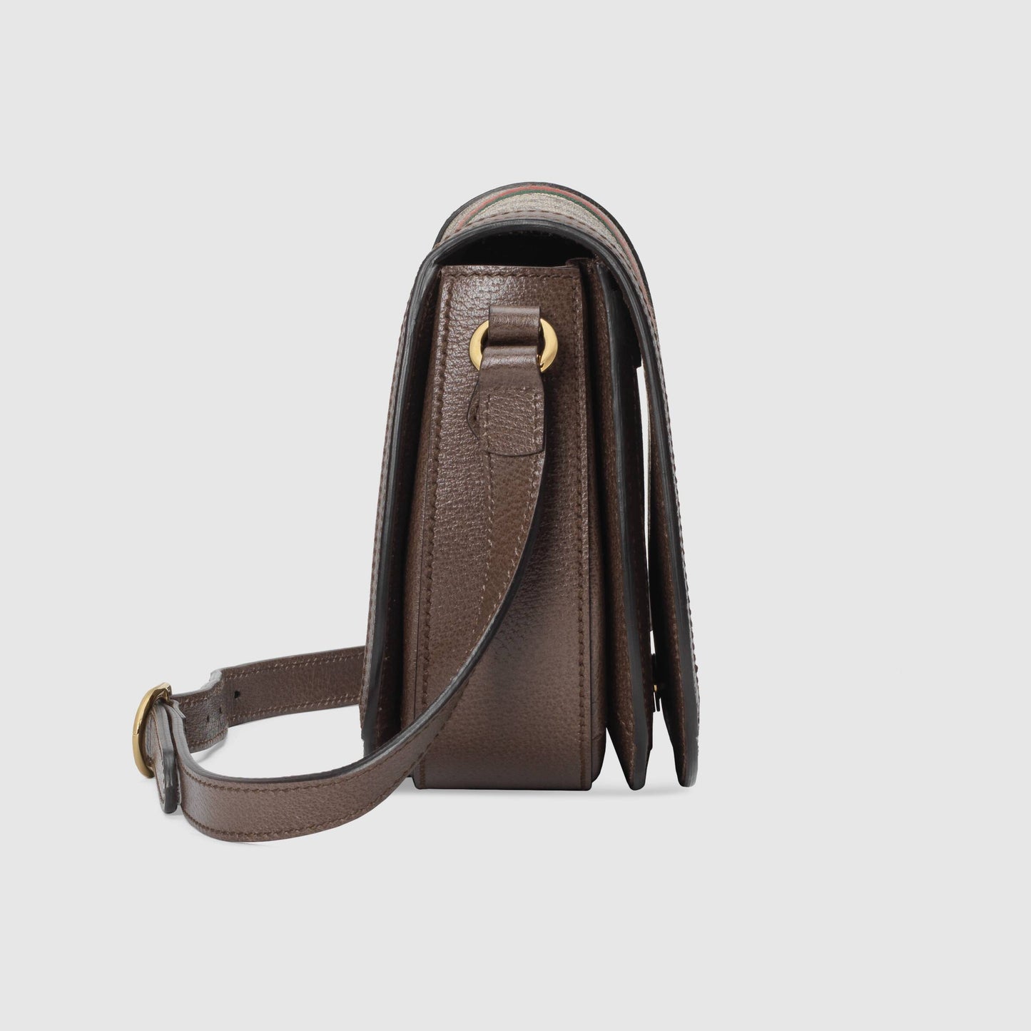 Gucci Monogram Leather Canvas Crossbody
