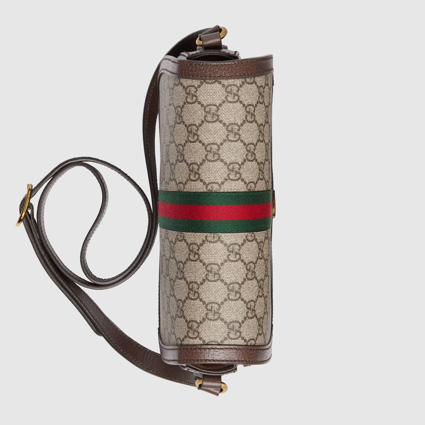 Gucci Monogram Leather Canvas Crossbody