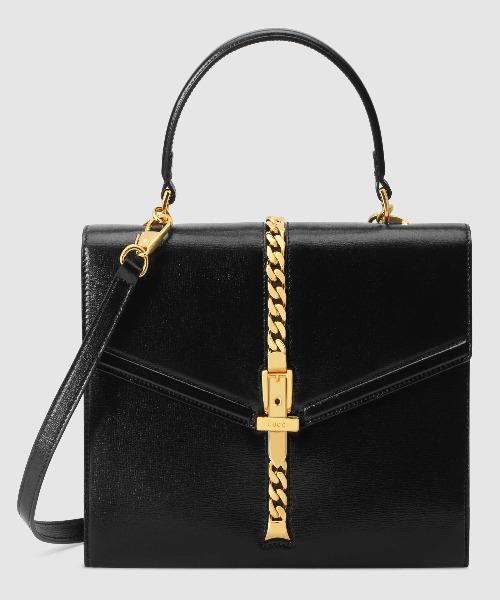 Gucci Monogram Chain Leather Crossbody