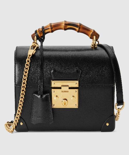 Gucci Monogram Chain Leather Crossbody