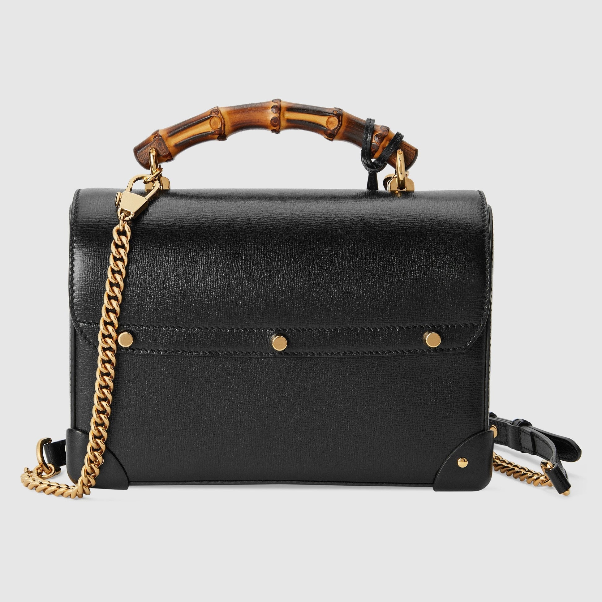 Gucci Monogram Chain Leather Crossbody