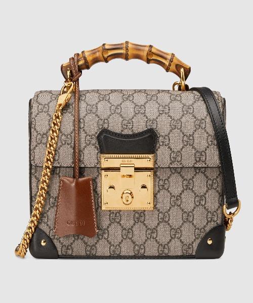 Gucci Monogram Chain Leather Crossbody