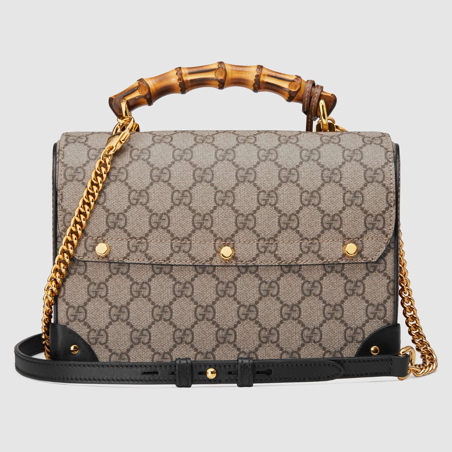 Gucci Monogram Chain Leather Crossbody