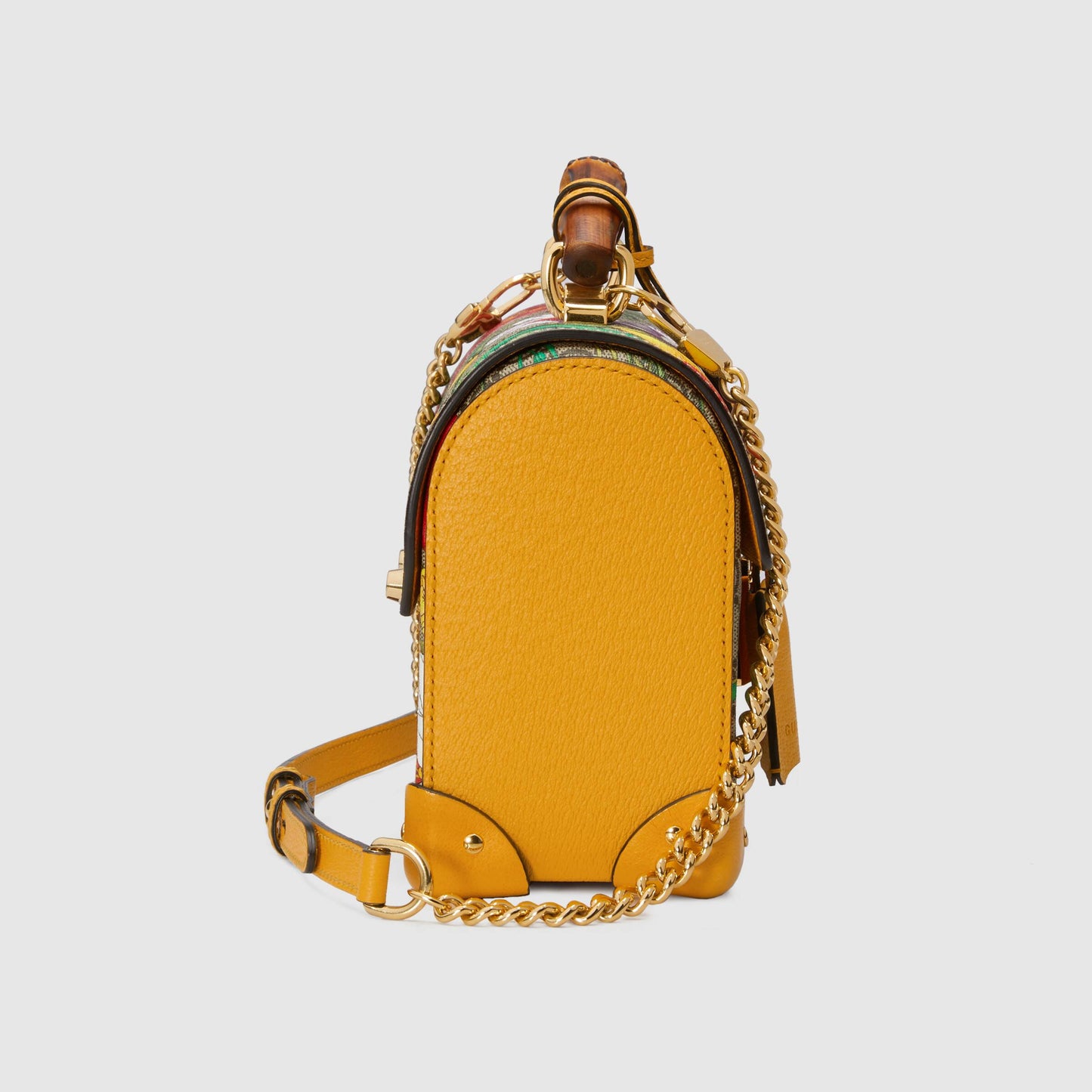 Gucci Monogram Leather Canvas Crossbody