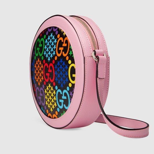 Gucci Monogram Leather Mini Crossbody