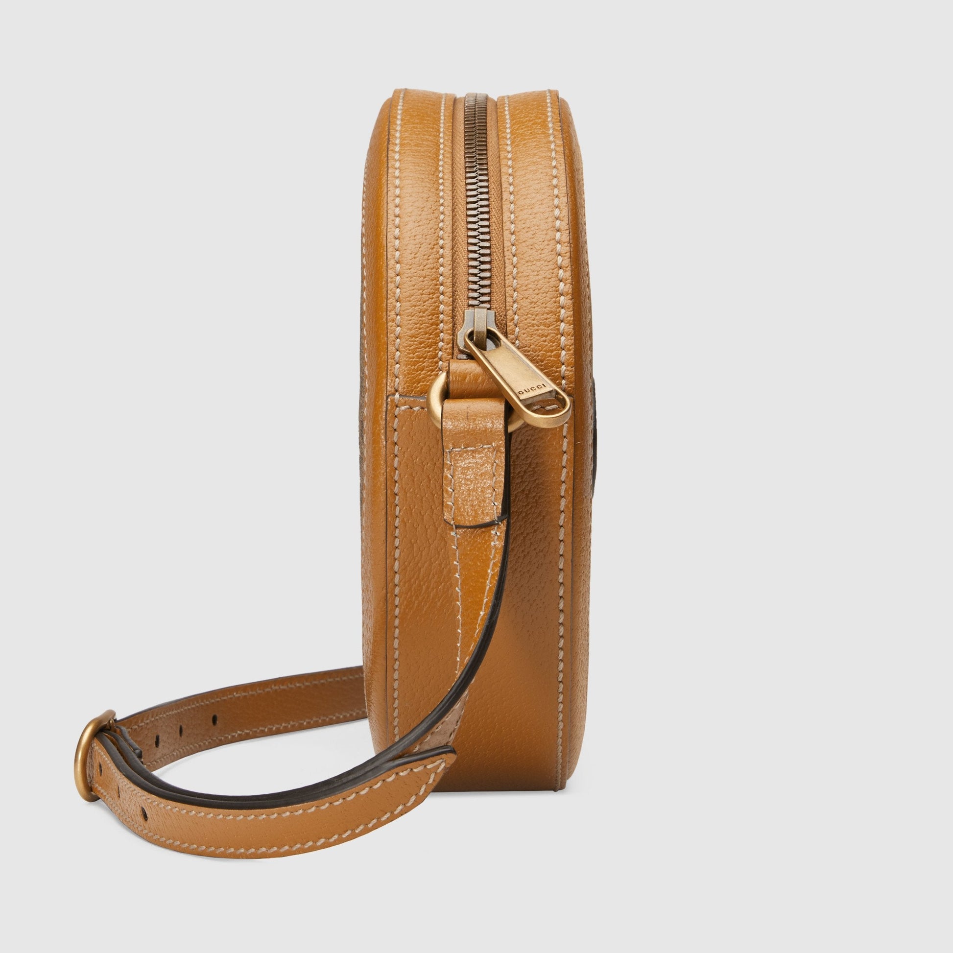Gucci Monogram Leather Mini Crossbody