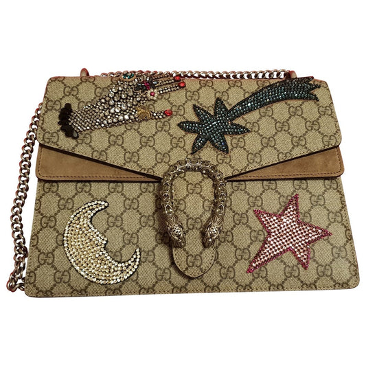 Gucci dionysus camel cloth handbag