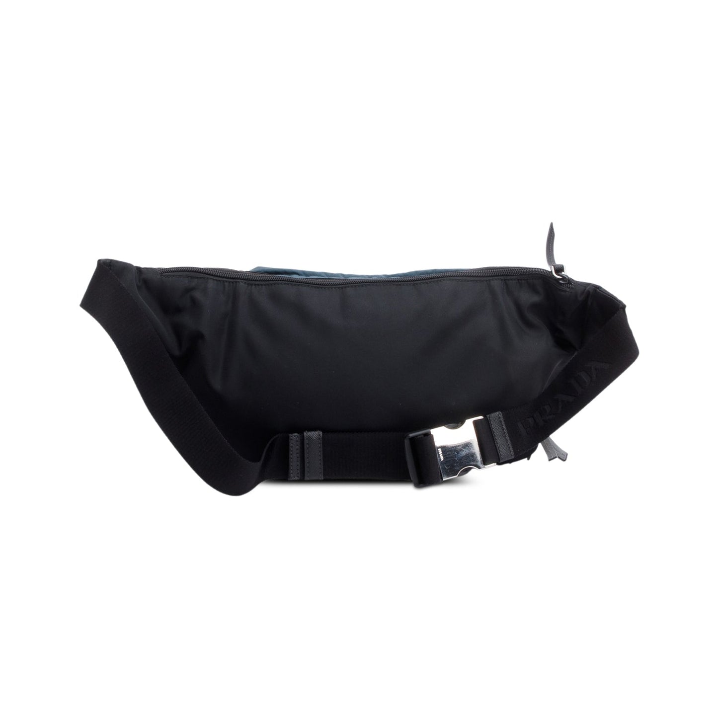 Prada Black/Blue/Grey Camouflage Tessuto Nylon Belt Bag