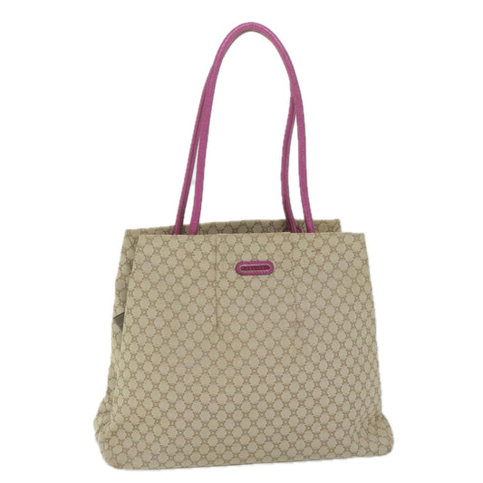 Luxury CELINE Macadam Canvas Tote Bag Beige 60918
