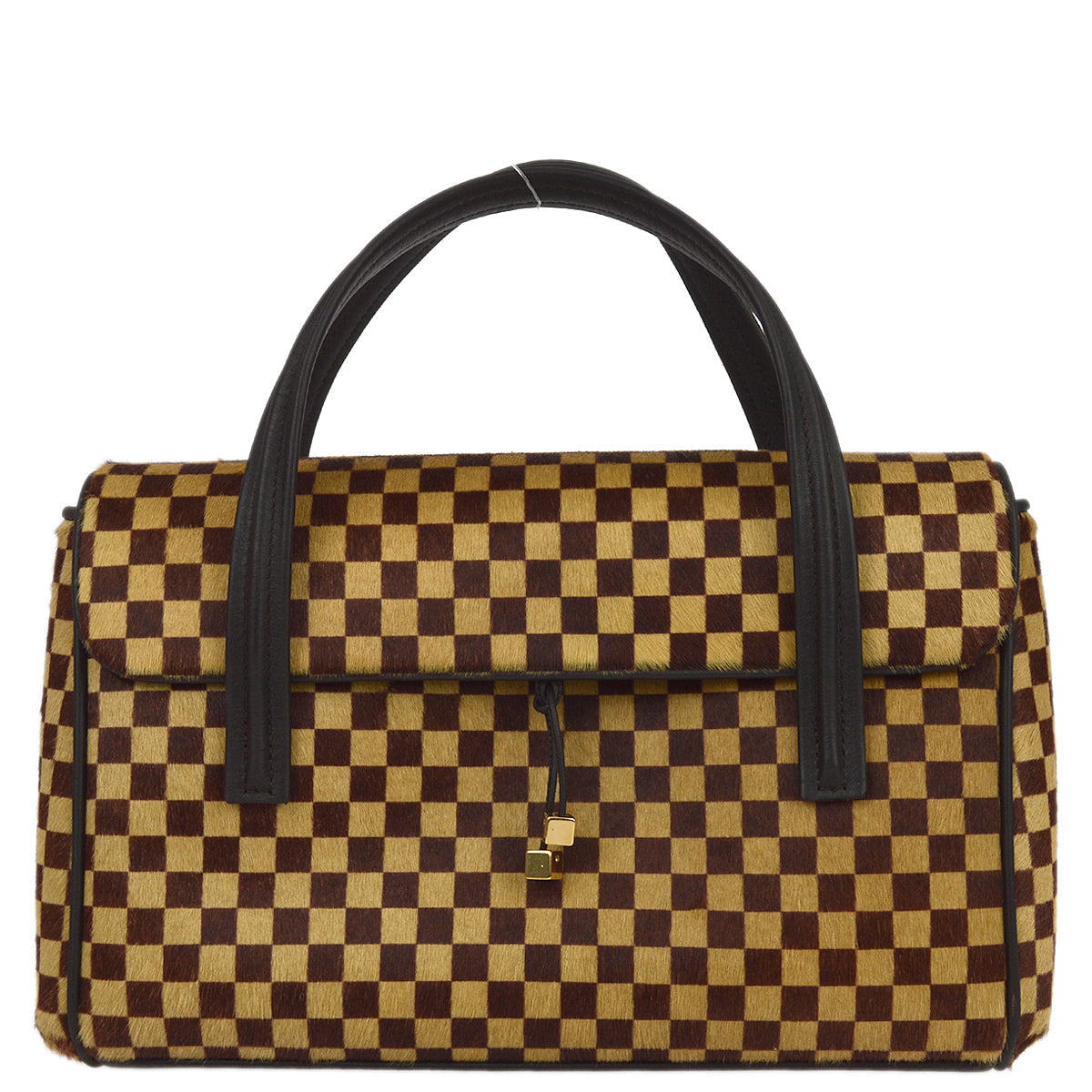 Louis Vuitton 2001 Damier Sauvage Lion HandBag