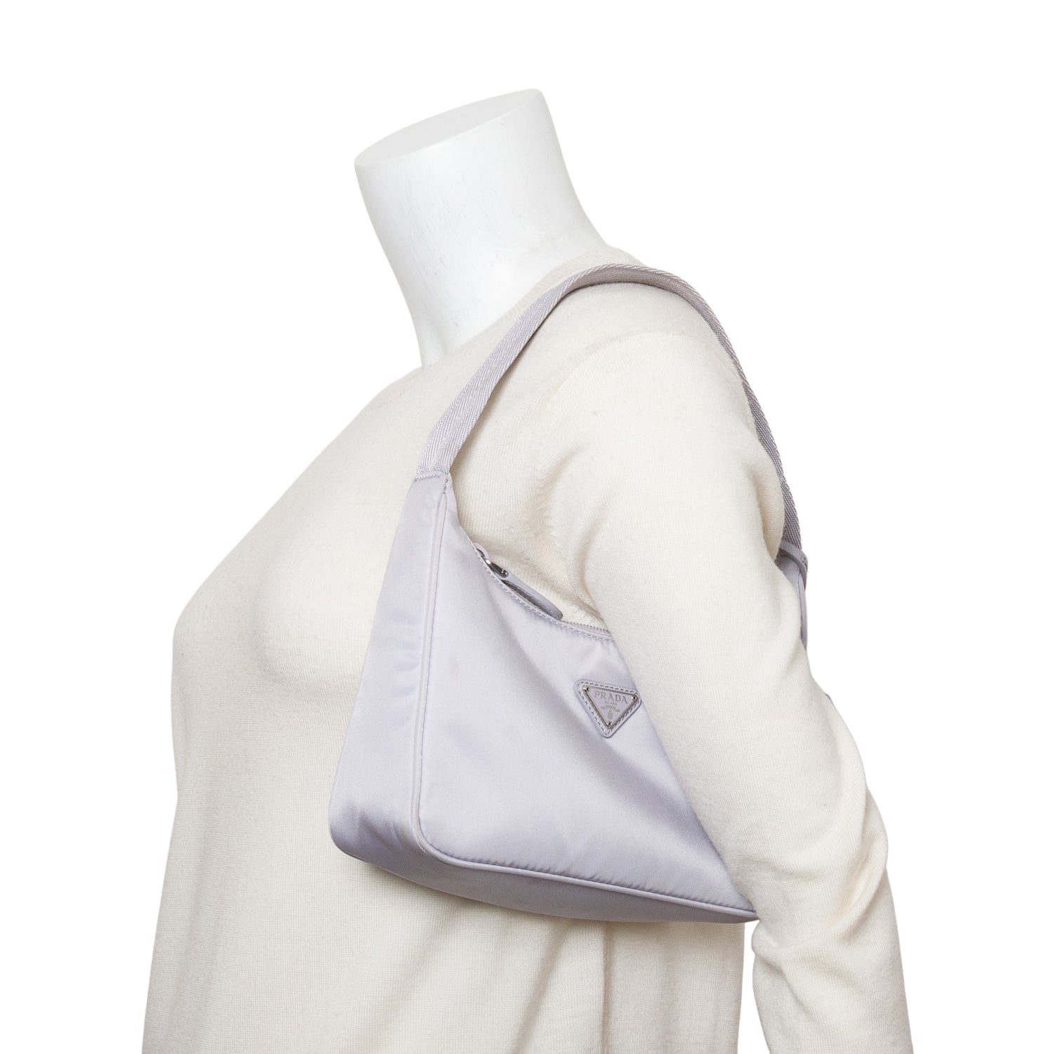 Prada 2022 Purple Re-Edition 2000 Re-Nylon Mini Bag