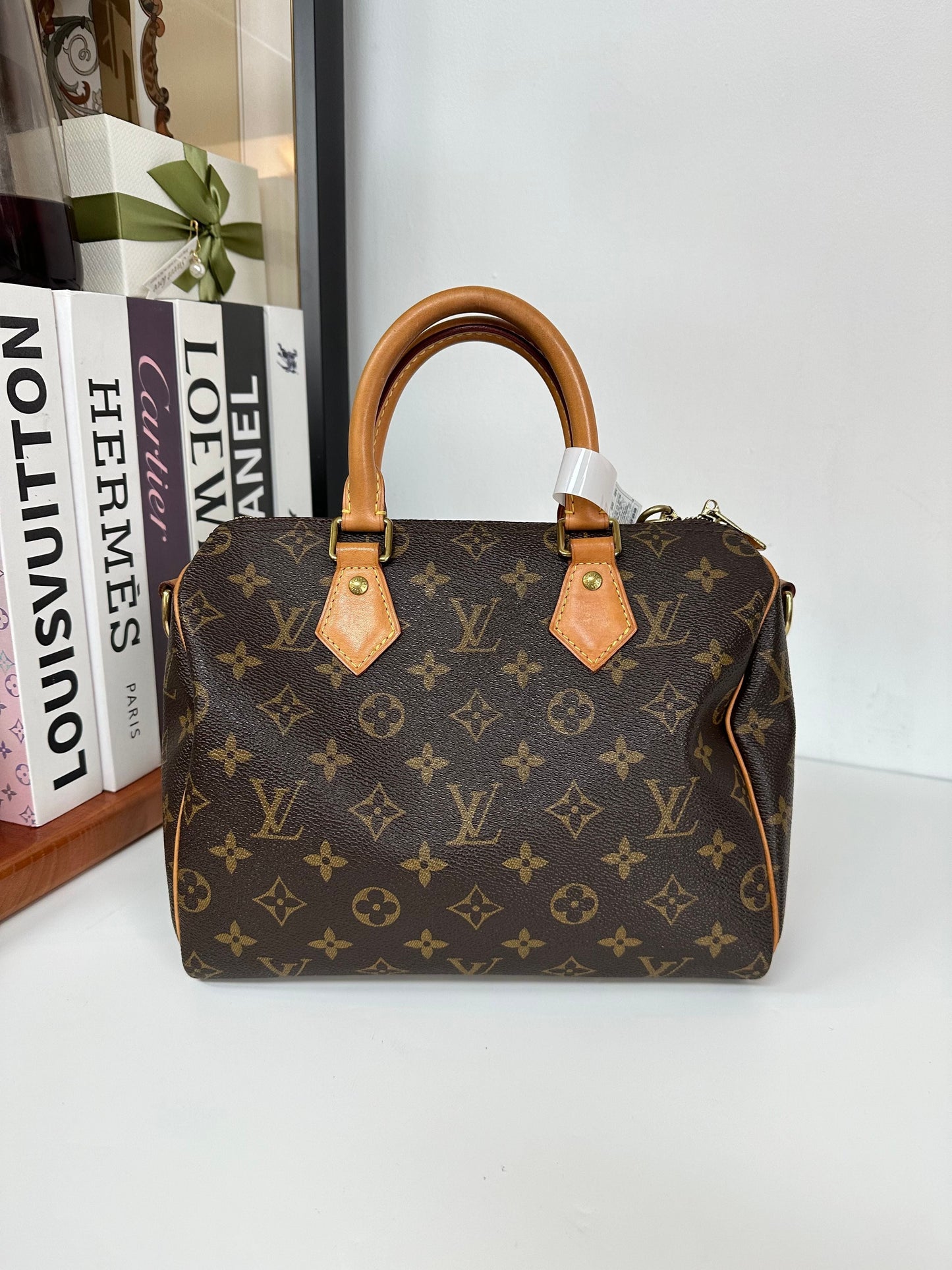 Louis Vuitton LV Monogram with strap - Brown Handle Bags, Handbags #1SANCE