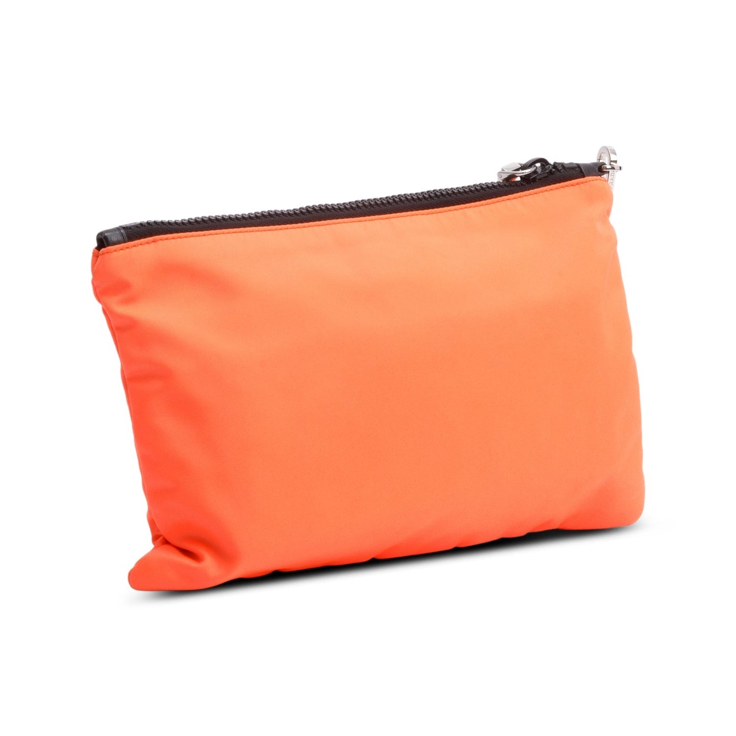 Prada Sport Orange Tessuto Nylon Wristlet Clutch
