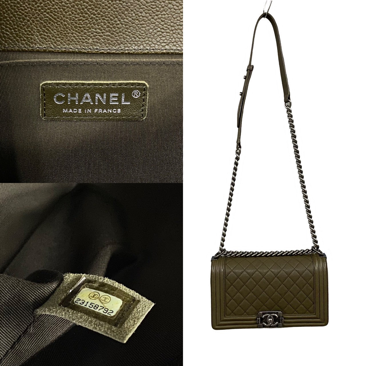 Chanel Boy Chanel Leather Shoulder Bag