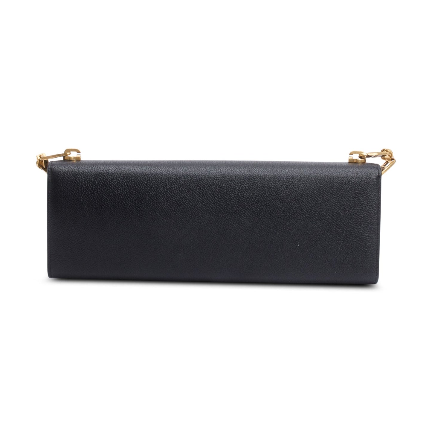 Balenciaga Essential Black Calfskin Leather Chain Shoulder Bag
