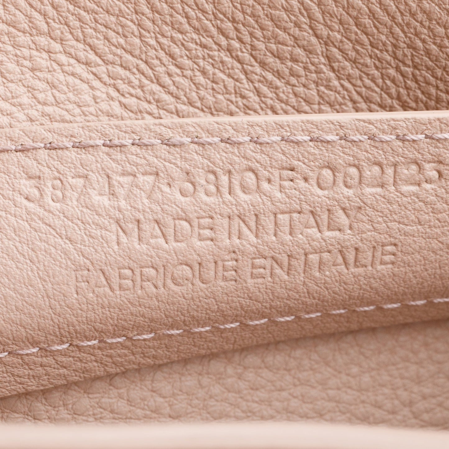 Balenciaga Pink Calfskin Leather Papier A4 Mini Tote