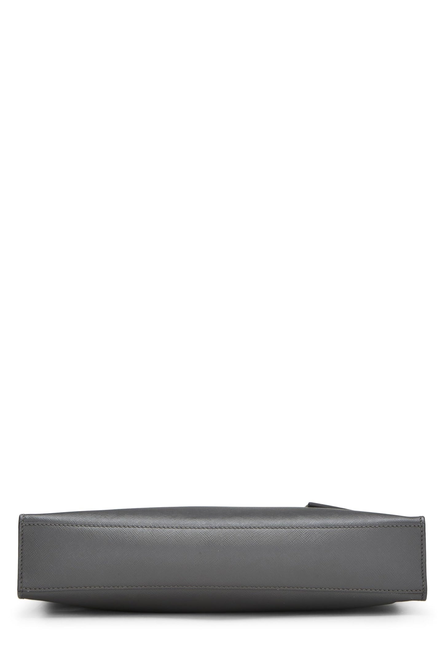 Prada, Grey Saffiano Tote, Grey