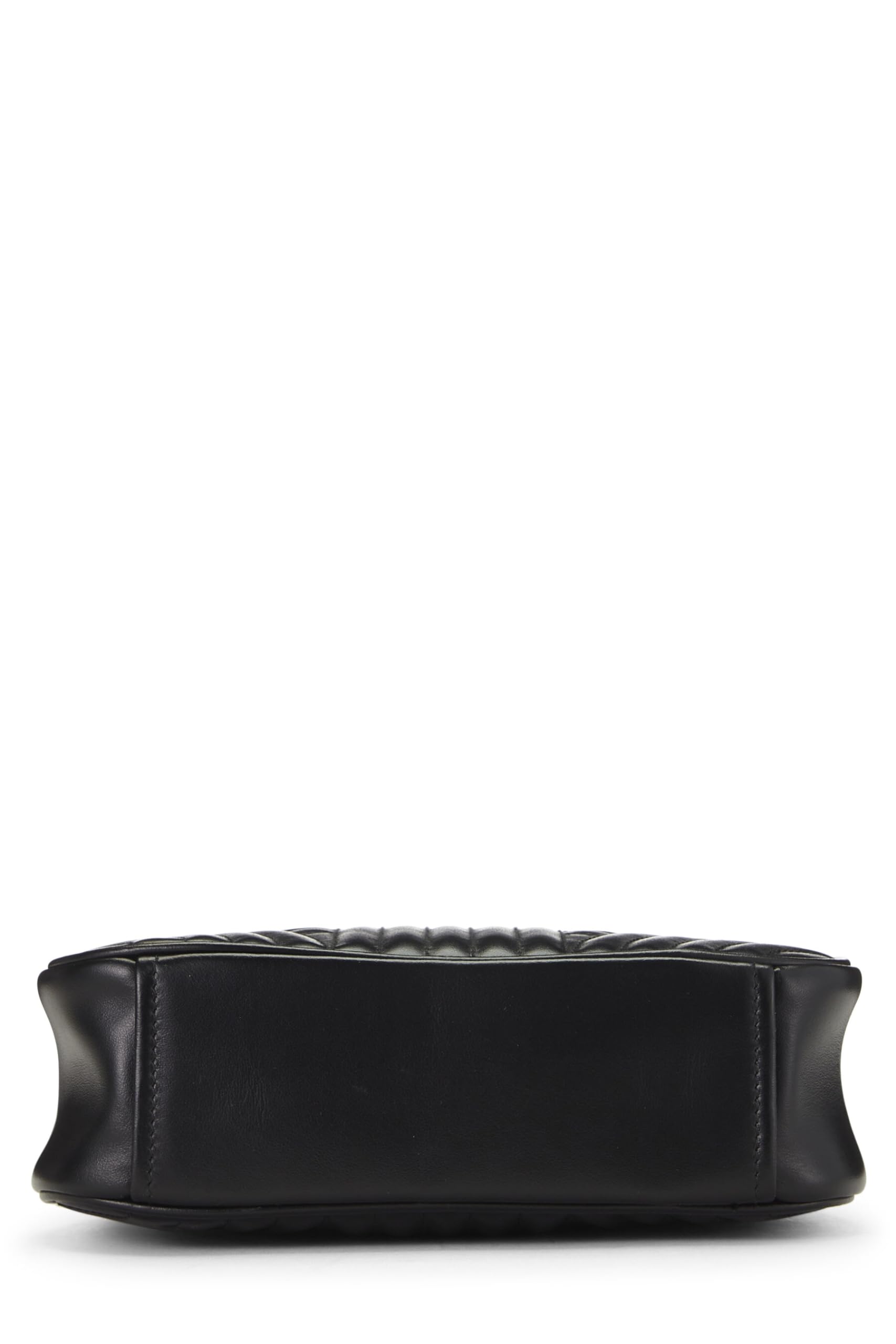Prada, Black Calfskin Diagramme Crossbody, Black