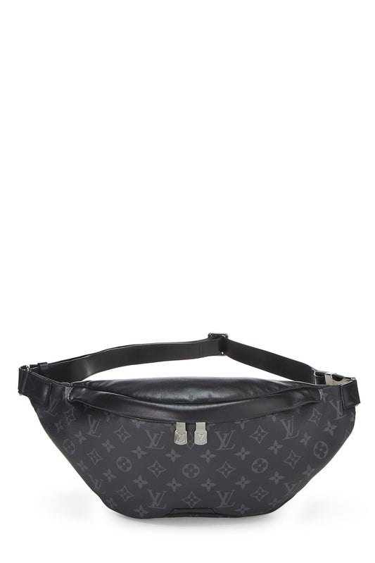 Louis Vuitton, Black Monogram Eclipse Discovery Bumbag, Black