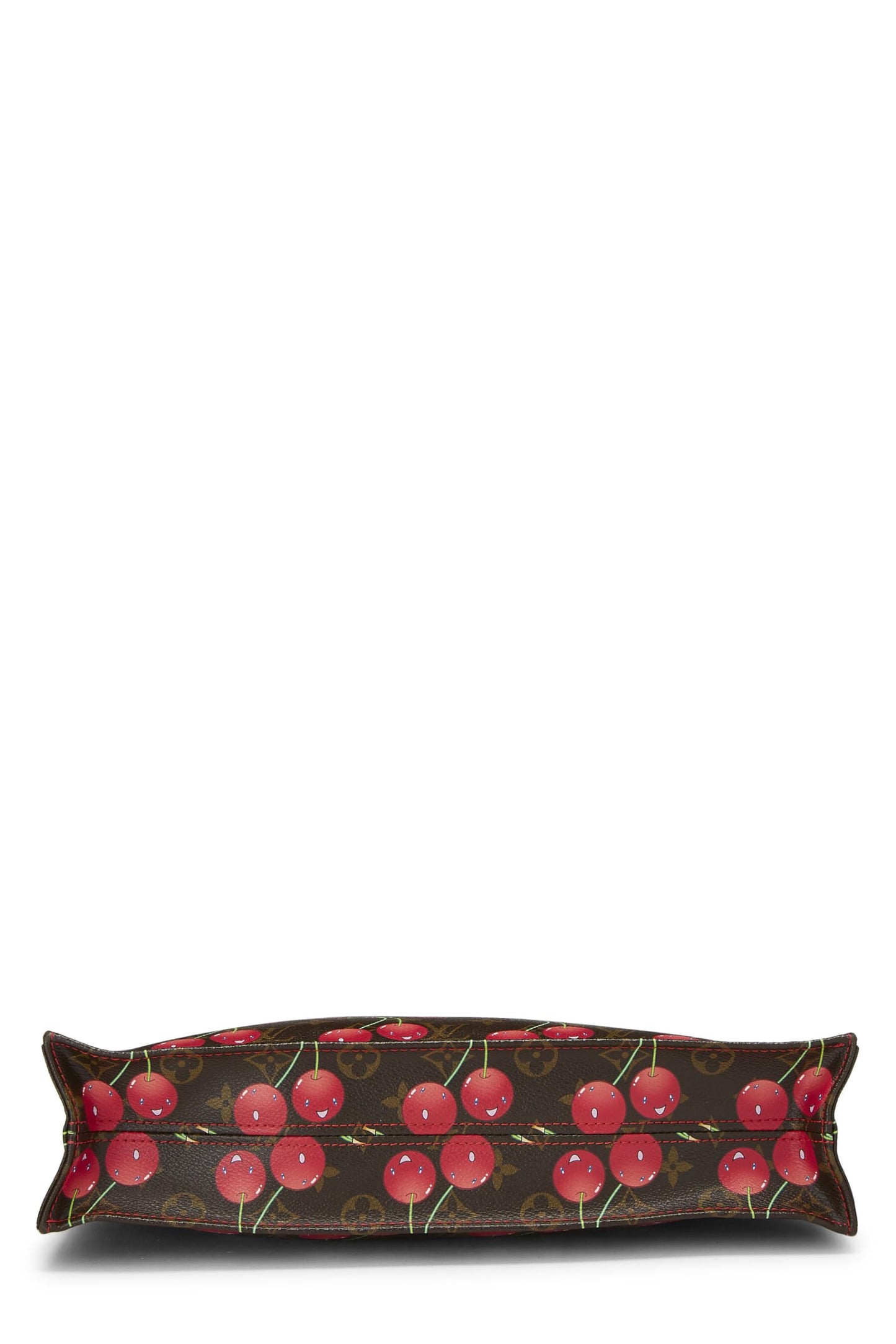 Louis Vuitton, Takashi Murakami x Louis Vuitton Monogram Cerises Sac Plat, Brown