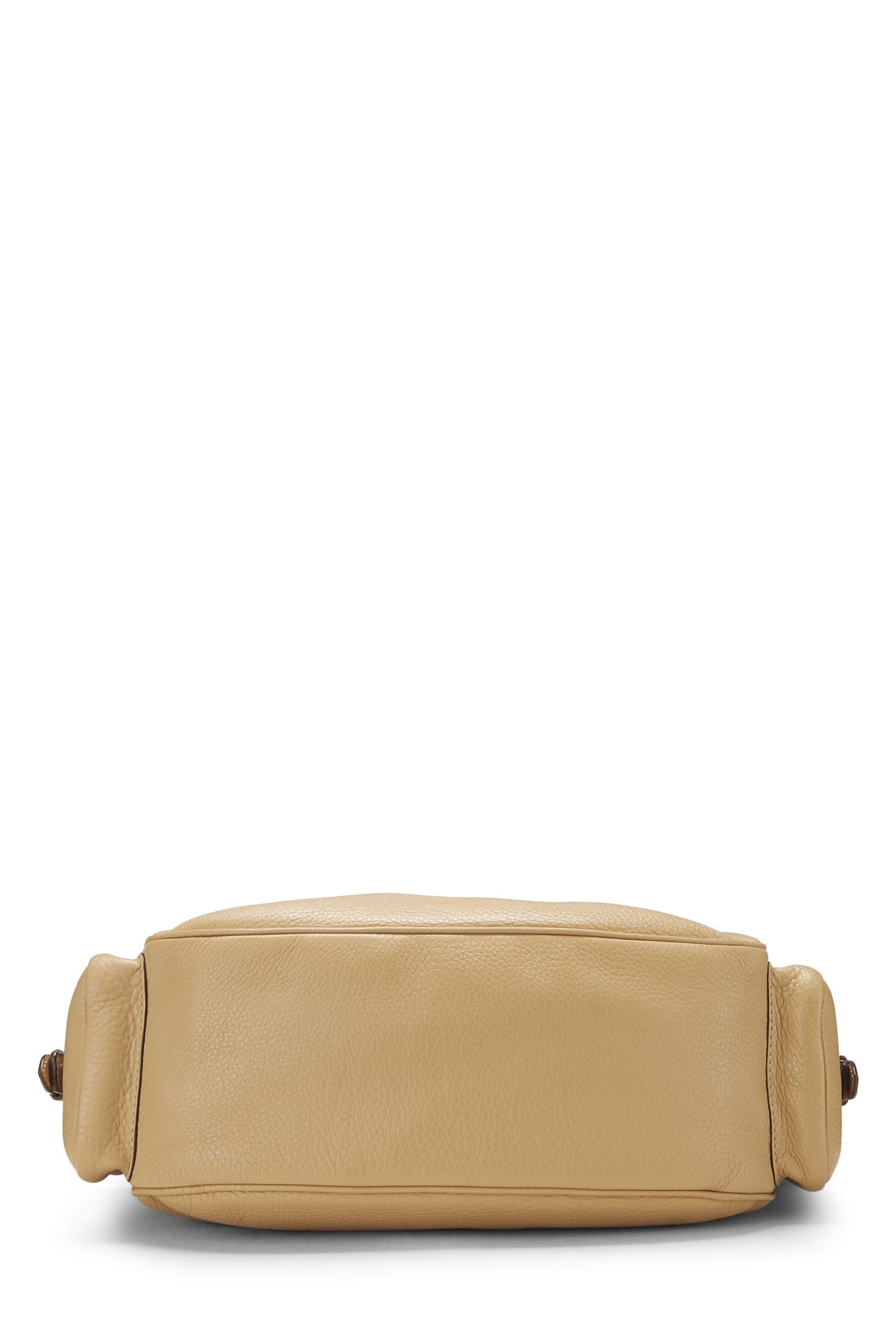 Prada, Beige Vitello Daino Side Pocket Hobo, Beige