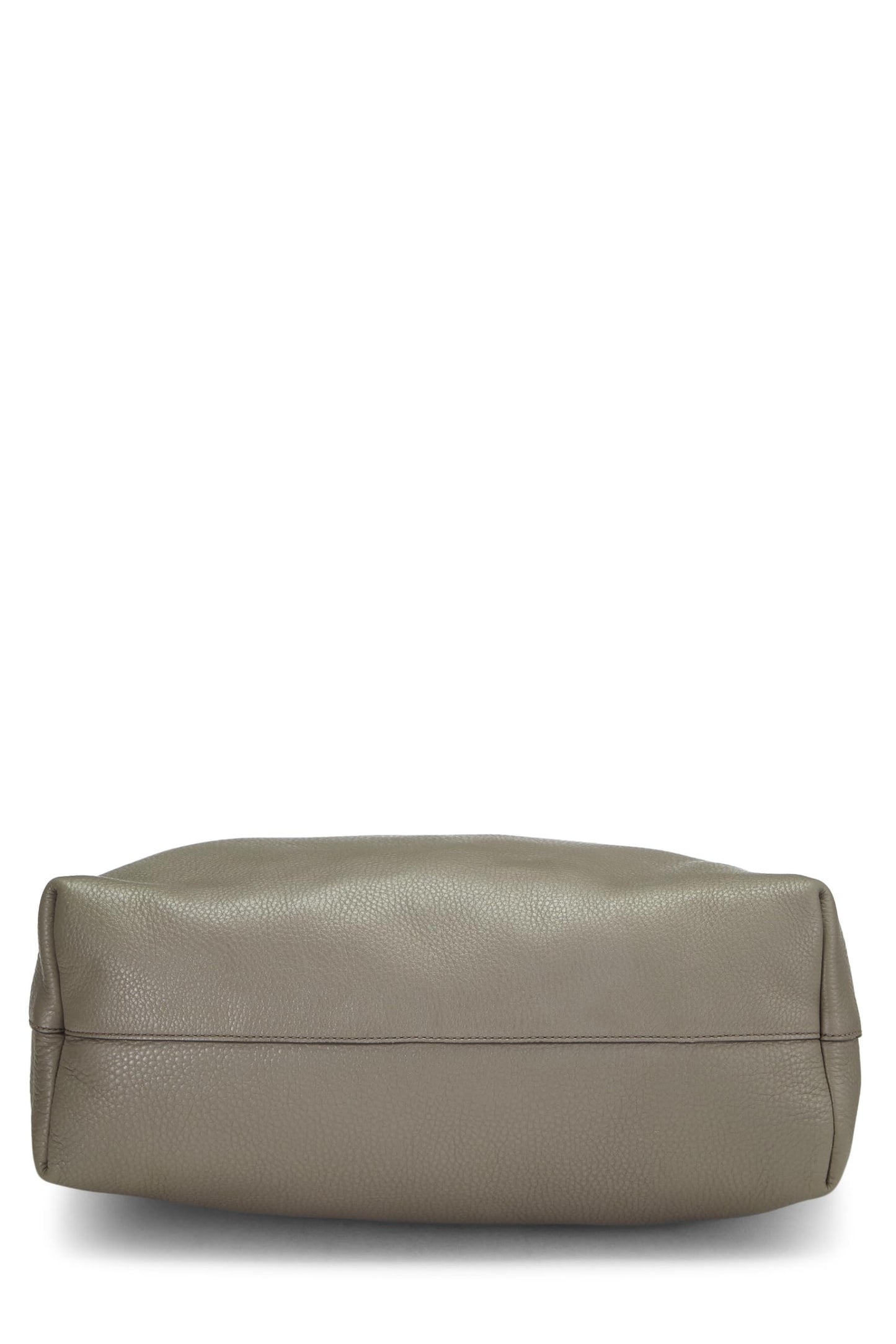 Prada, Grey Vitello Daino Shopping Tote, Grey