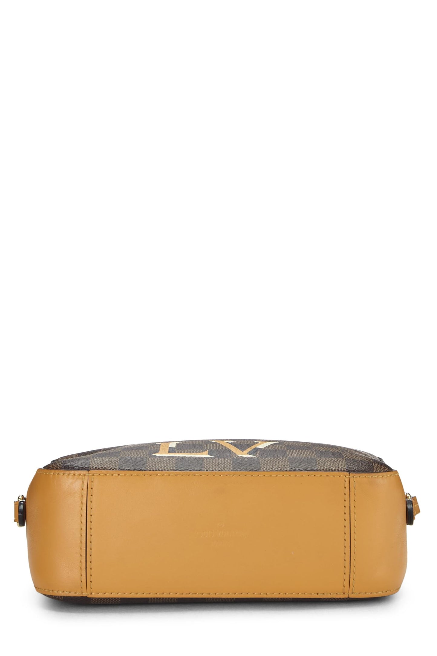 Louis Vuitton, Yellow Damier Ebene Santa Monica NM, Yellow