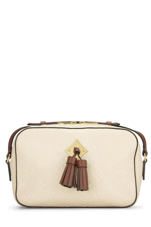 Louis Vuitton, Beige Monogram Empreinte Saintonge, Beige