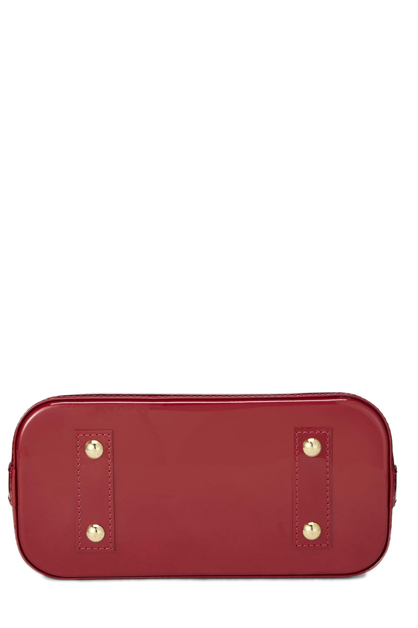 Louis Vuitton, Indian Rose Monogram Vernis Rayures Alma BB, Red