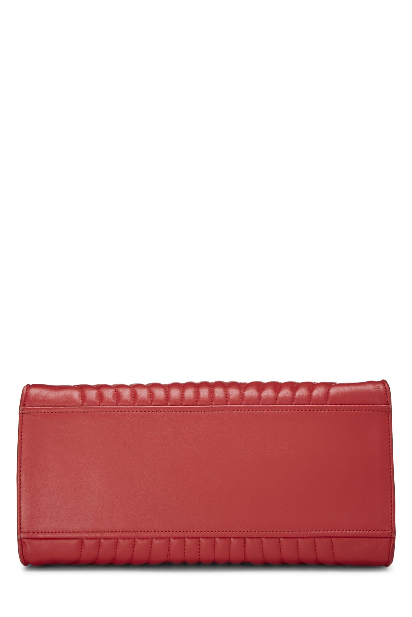 Prada, Red Calfskin Diagramme Tote, Red