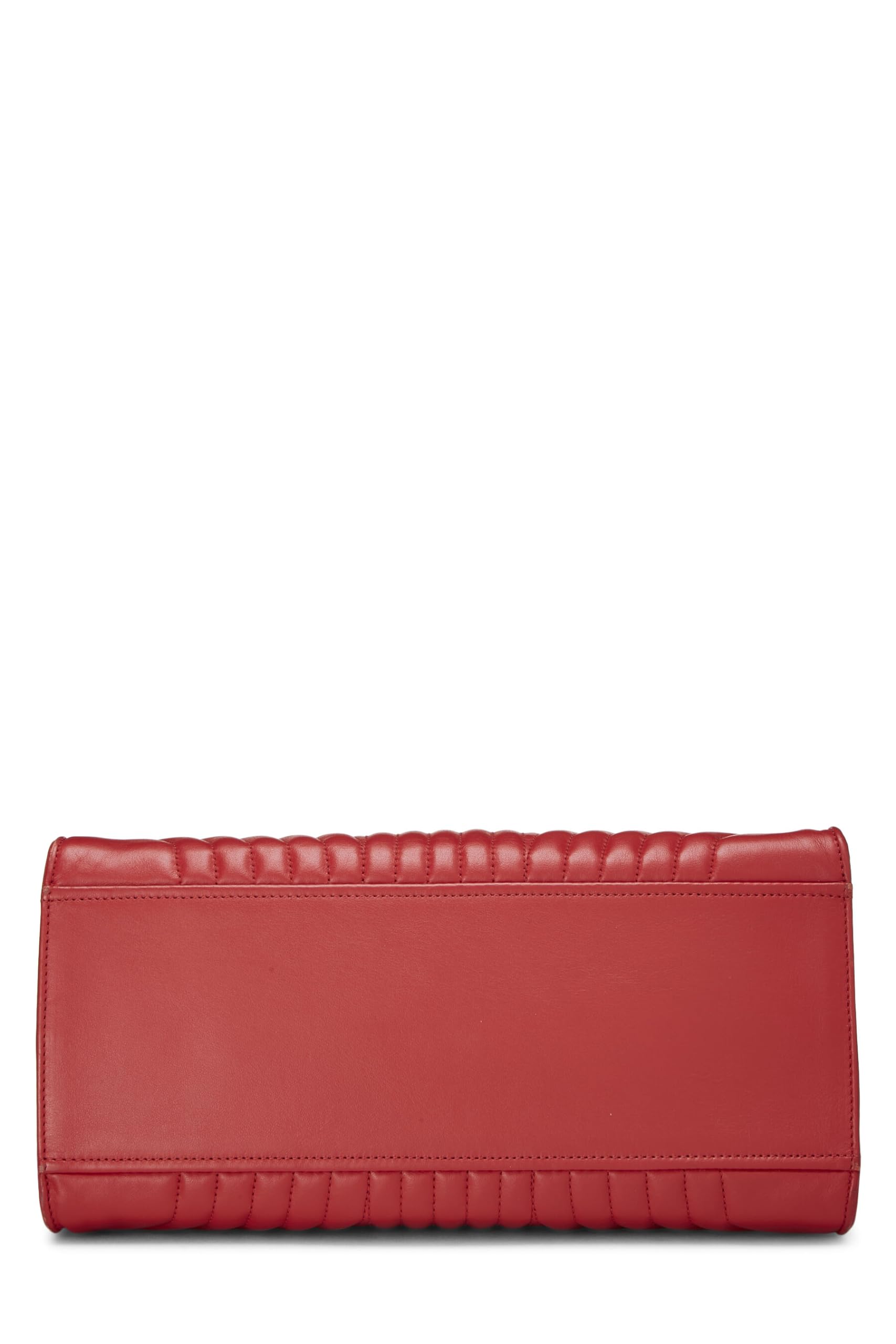 Prada, Red Calfskin Diagramme Tote, Red
