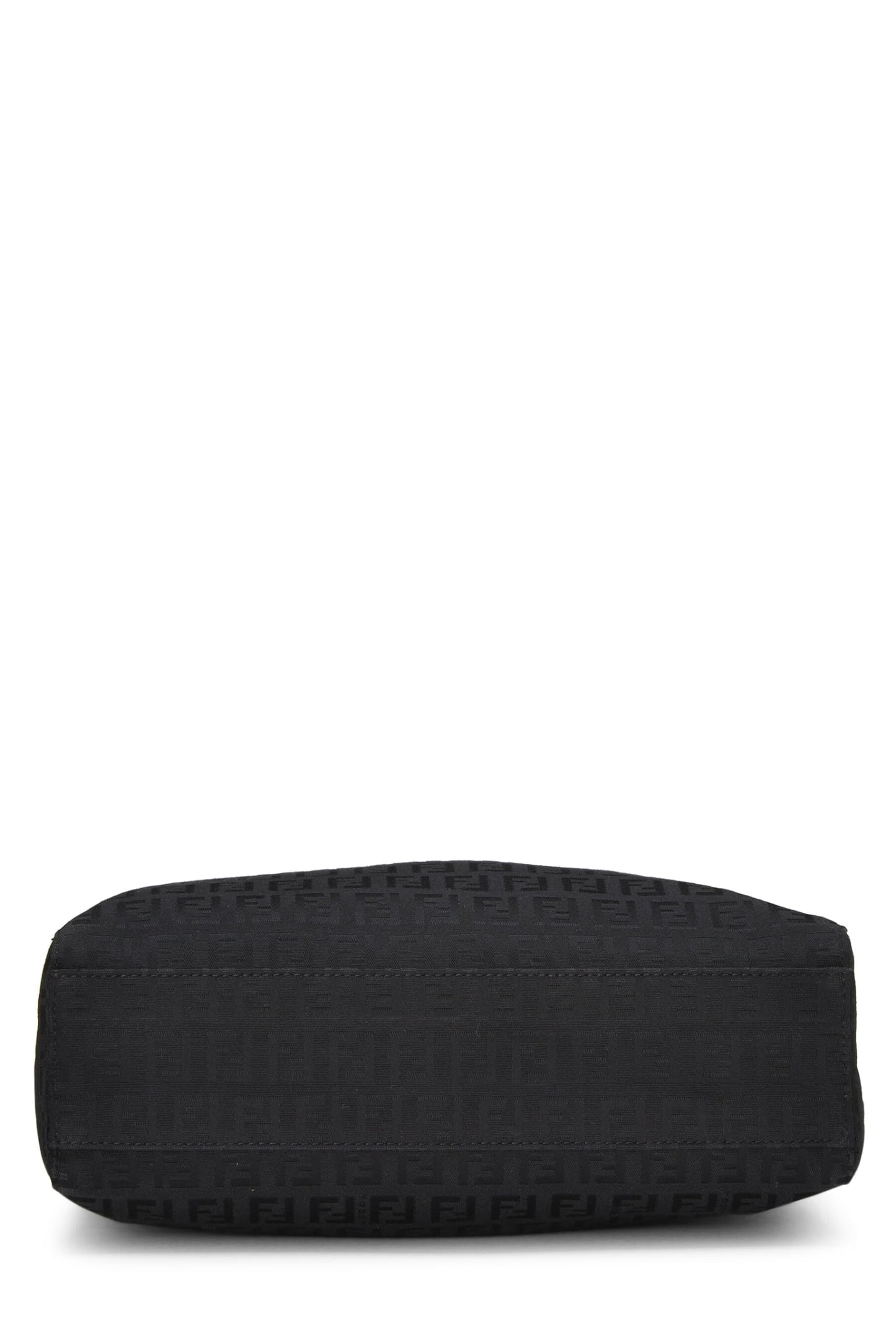 Fendi, Black Zucchino Canvas Tote Small, Black