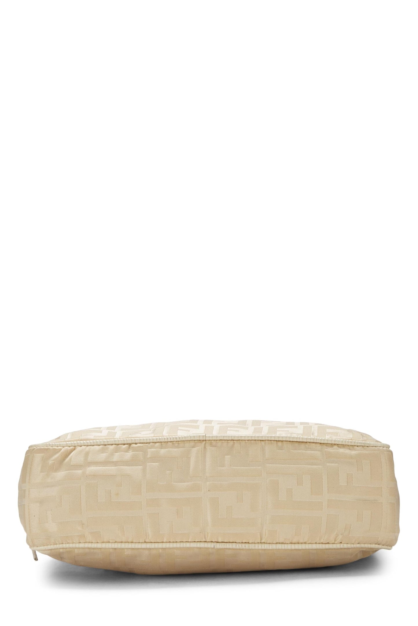 Fendi, Beige Zucca Nylon Handbag, Beige