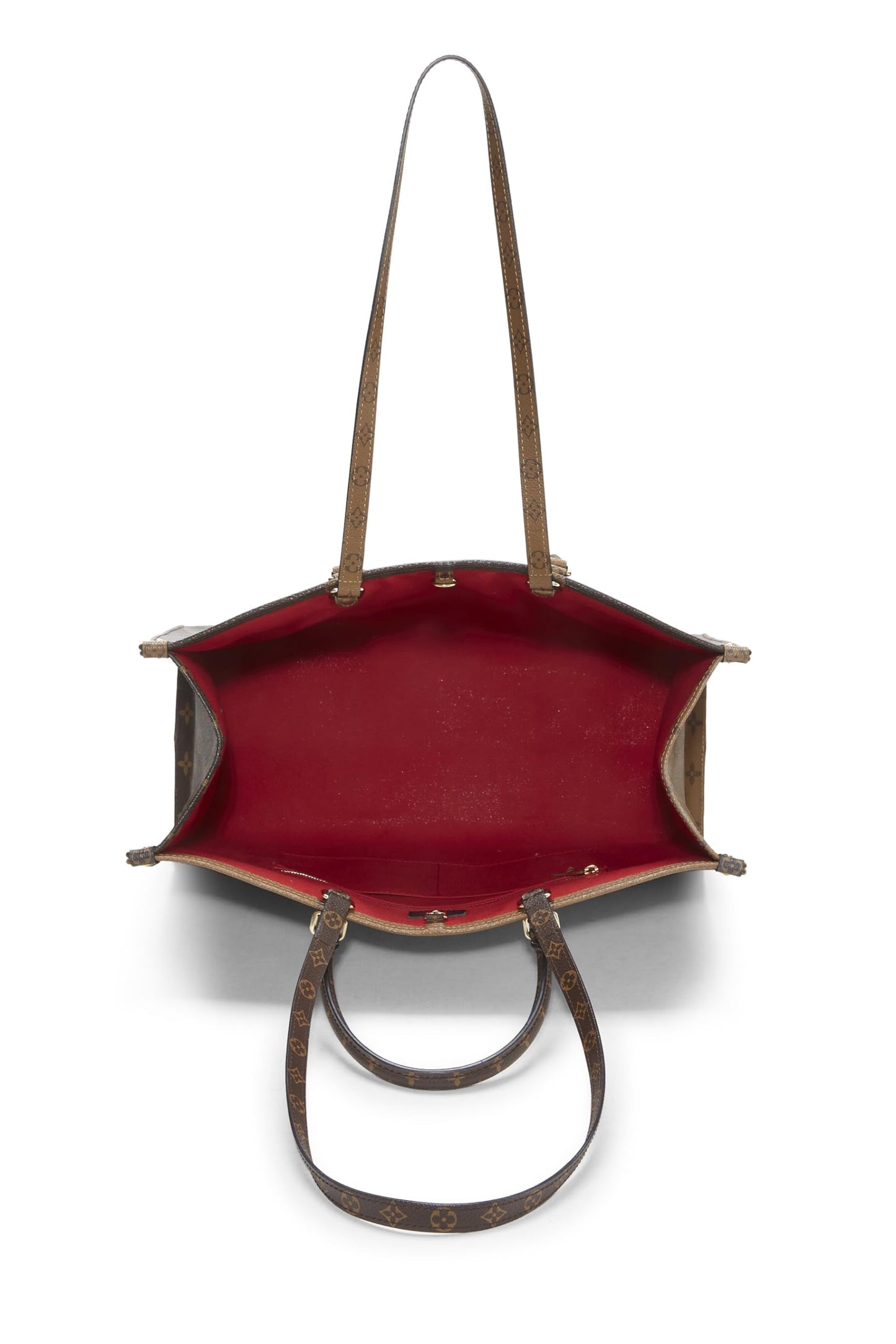 Louis Vuitton, Monogram Reversed Giant On The Go GM, Brown