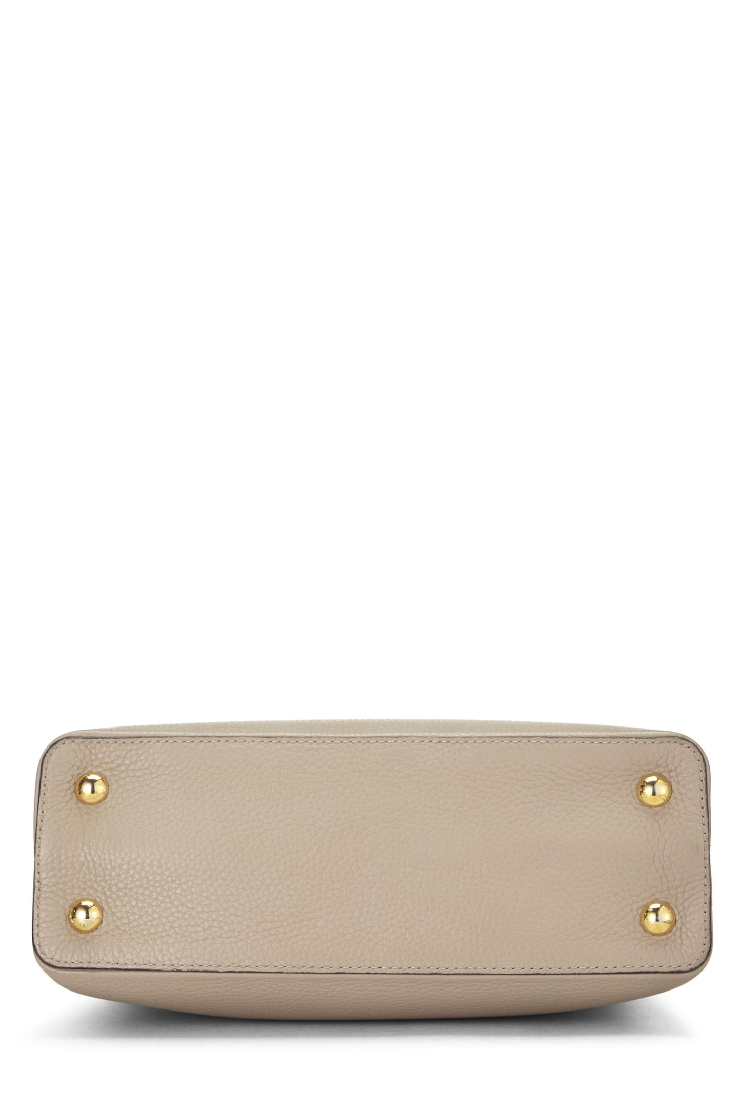 Louis Vuitton, Grey Taurillon Capucines GM, Grey