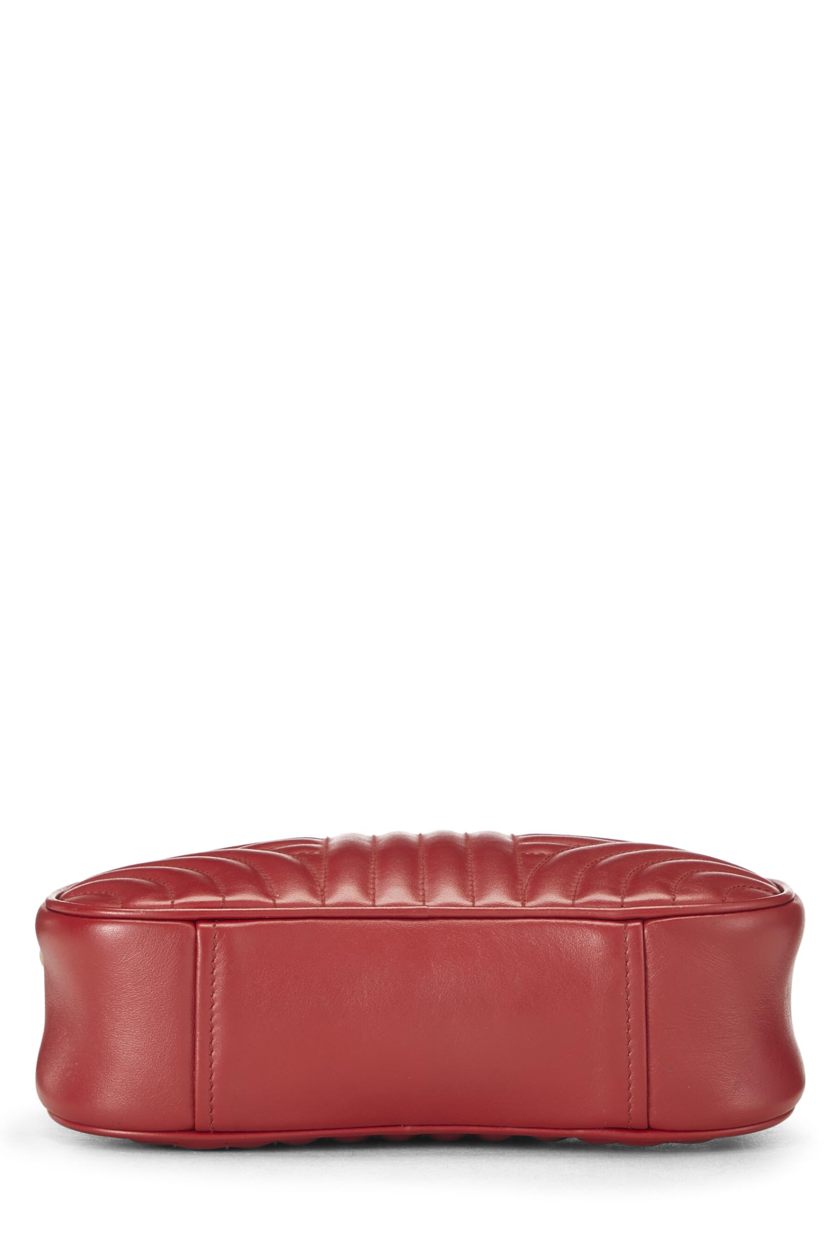 Prada, Red Calfskin Diagramme Crossbody Bag, Red
