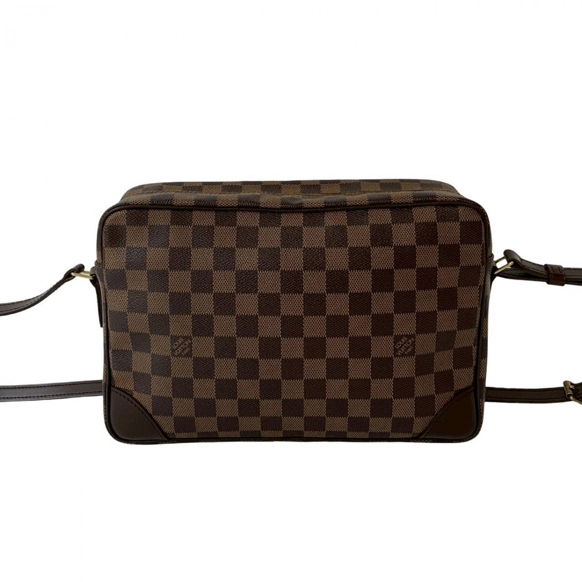 LOUIS VUITTON Shoulder Bag leather Brown Damier Trocadero Women(Unisex)