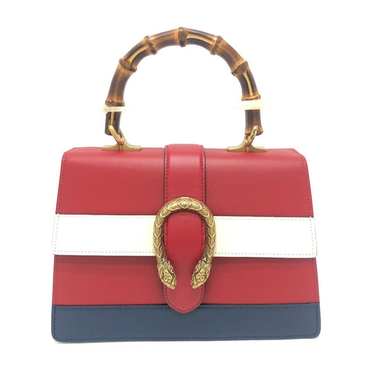 GUCCI Handbag 448075 leather multicolor Bamboo Dionysus