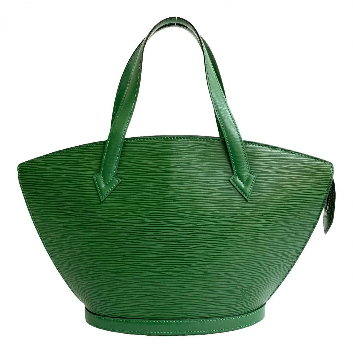 LOUIS VUITTON Handbag Epi Leather green Epi Sun jack Women