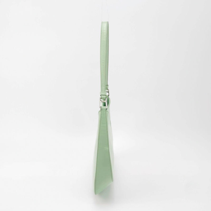 Prada Cleo Green Smooth Leather Shoulder Bag - Style 2