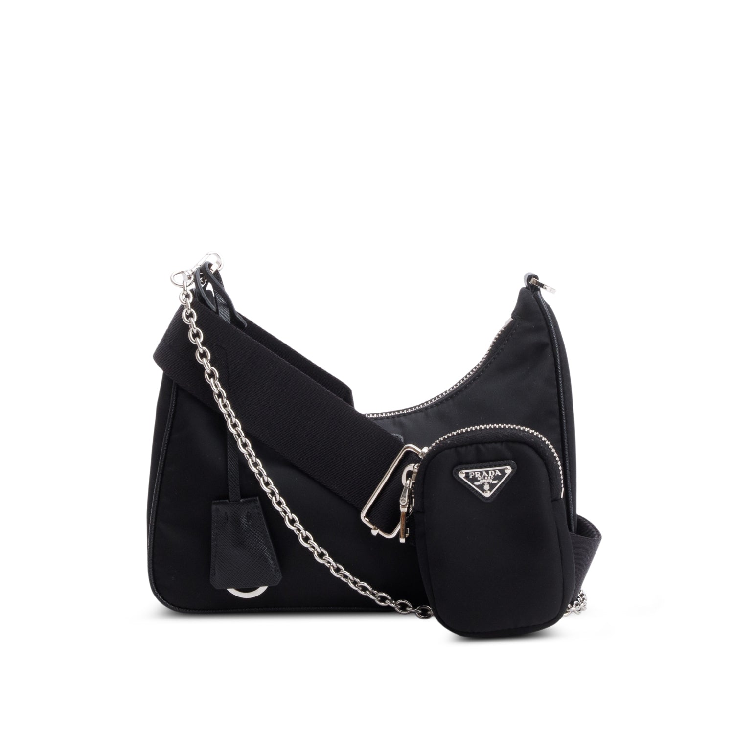 Prada Black Re-Edition 2005 Re-Nylon Bag