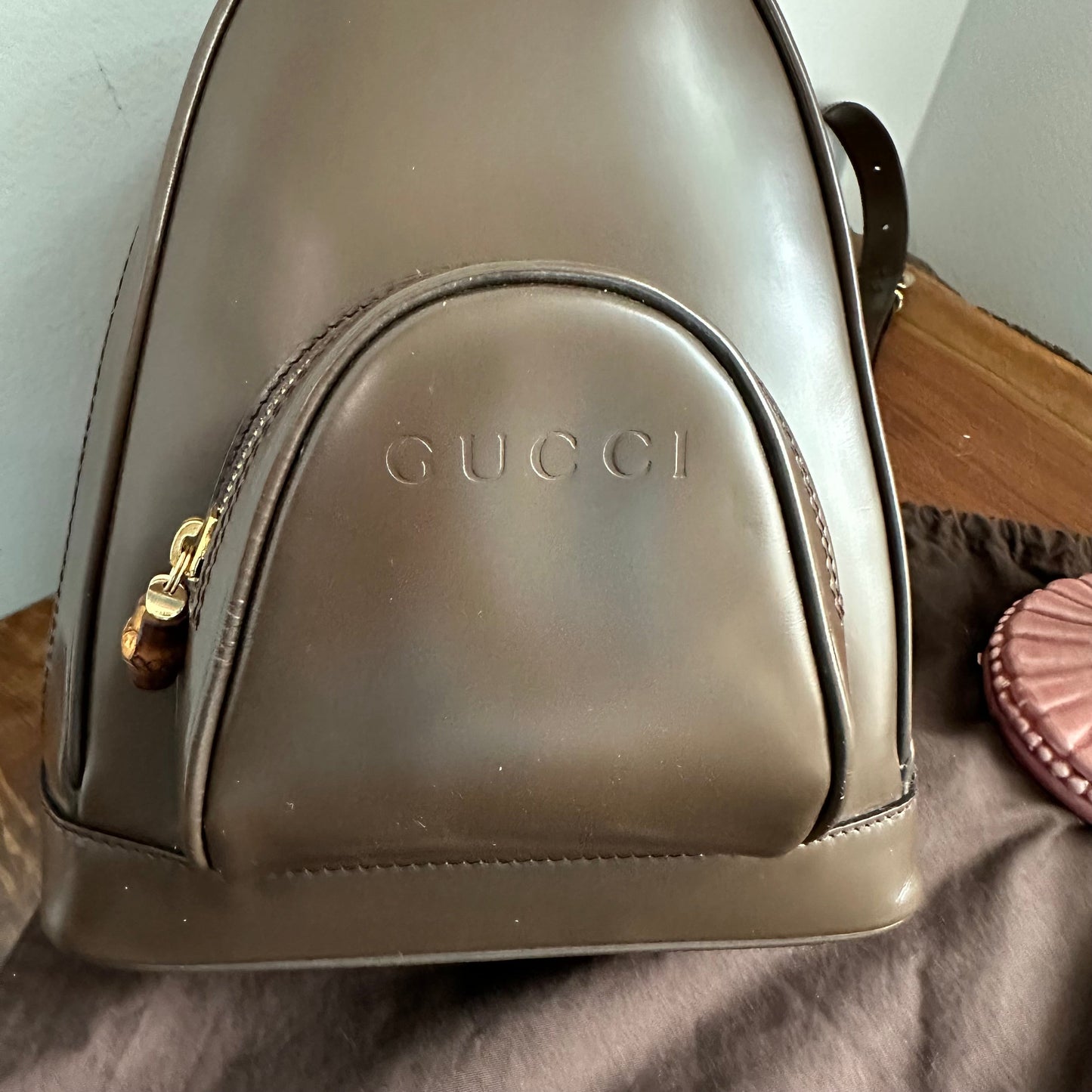 Gucci Leather Backpack