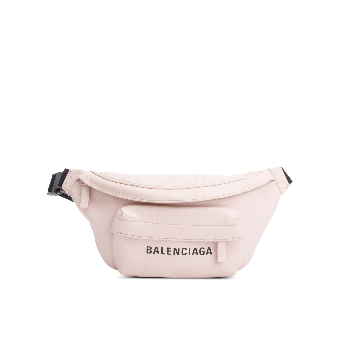 Balenciaga Pink Calfskin Leather Everyday Belt Bag