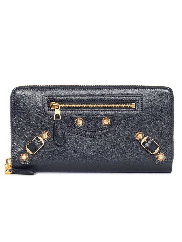 Luxury Balenciaga Trending 2026 Giant Continental Long Wallet Grey